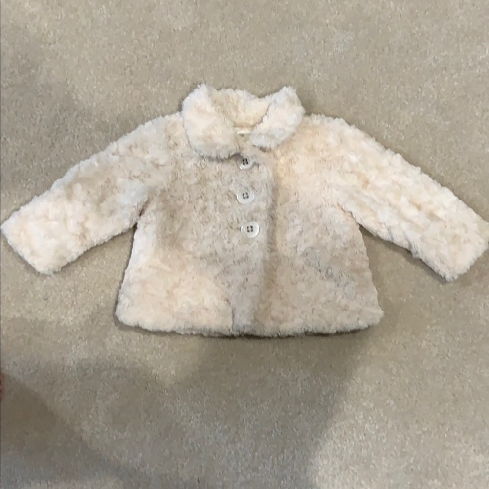 Toddler Vegan Fur Coat